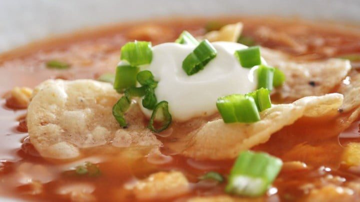 Chicken Tortilla Soup V Joanas World Recipes   328329 